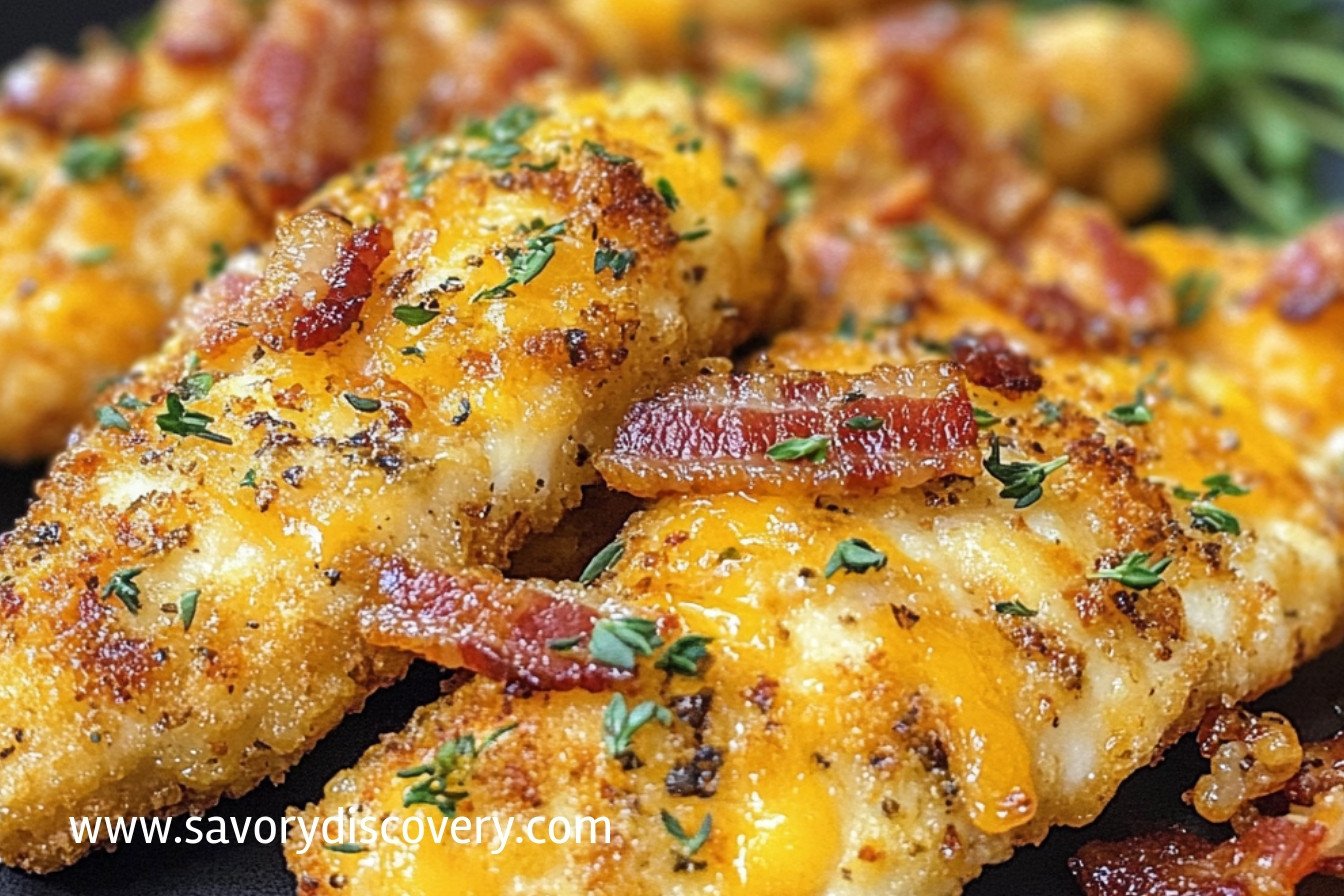 Cheddar Bacon Chicken Tenders